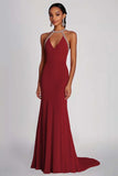 Schede Roze Kralen Halter Lange Chiffon Formele Jurk