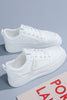 Afbeelding in Gallery-weergave laden, Witte Platte Casual Sneakers