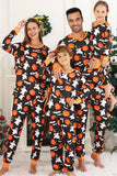 Halloween Familie Pompoen Bedrukte Pyjama's Set