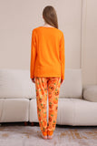 Halloween Oranje Pompoen Familie Pyjama Set