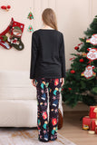 Zwarte Merry Christmas Family Pyjama Set