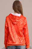 Oranje Halloween Family Suit sweatshirt met lange mouwen en capuchon