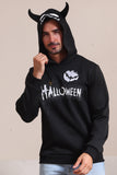 Zwart Halloween Familiekostuum Sweatshirt met capuchon