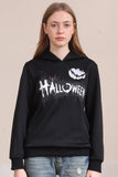 Zwart Halloween Familiekostuum Sweatshirt met capuchon