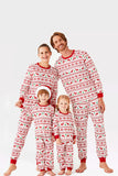 Red Deer bedrukte kerst familie pyjama sets