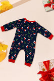 Marine Merry Christmas Print familie bijpassende pyjama set