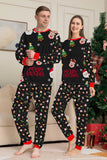 Kerst Gezellige Rode Print Familie Bijpassende Pyjama Set