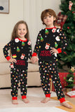Kerst Gezellige Rode Print Familie Bijpassende Pyjama Set
