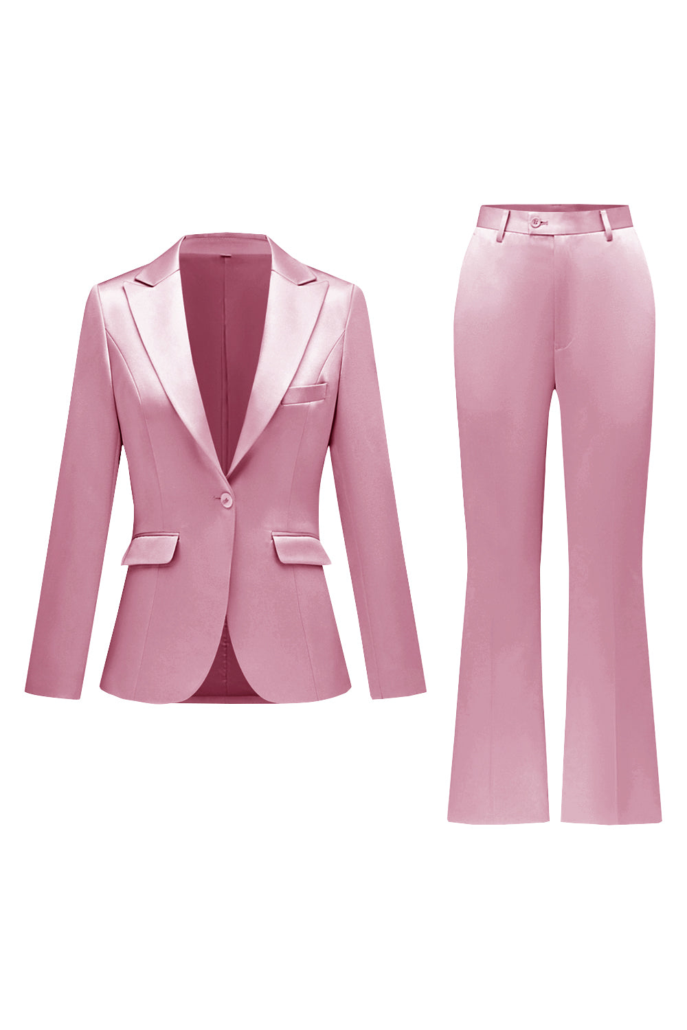 Vrouwen Pak Top Satijn 2 Knop Vrouwen Suits voor Vrouw Casual Tweedelig, Donker Grijs9, XL Vrouwen Pak Top Satijn 2 Knop Vrouwen Suits voor Vrouw Casual Tweedelig, Donker Grijs9, XL