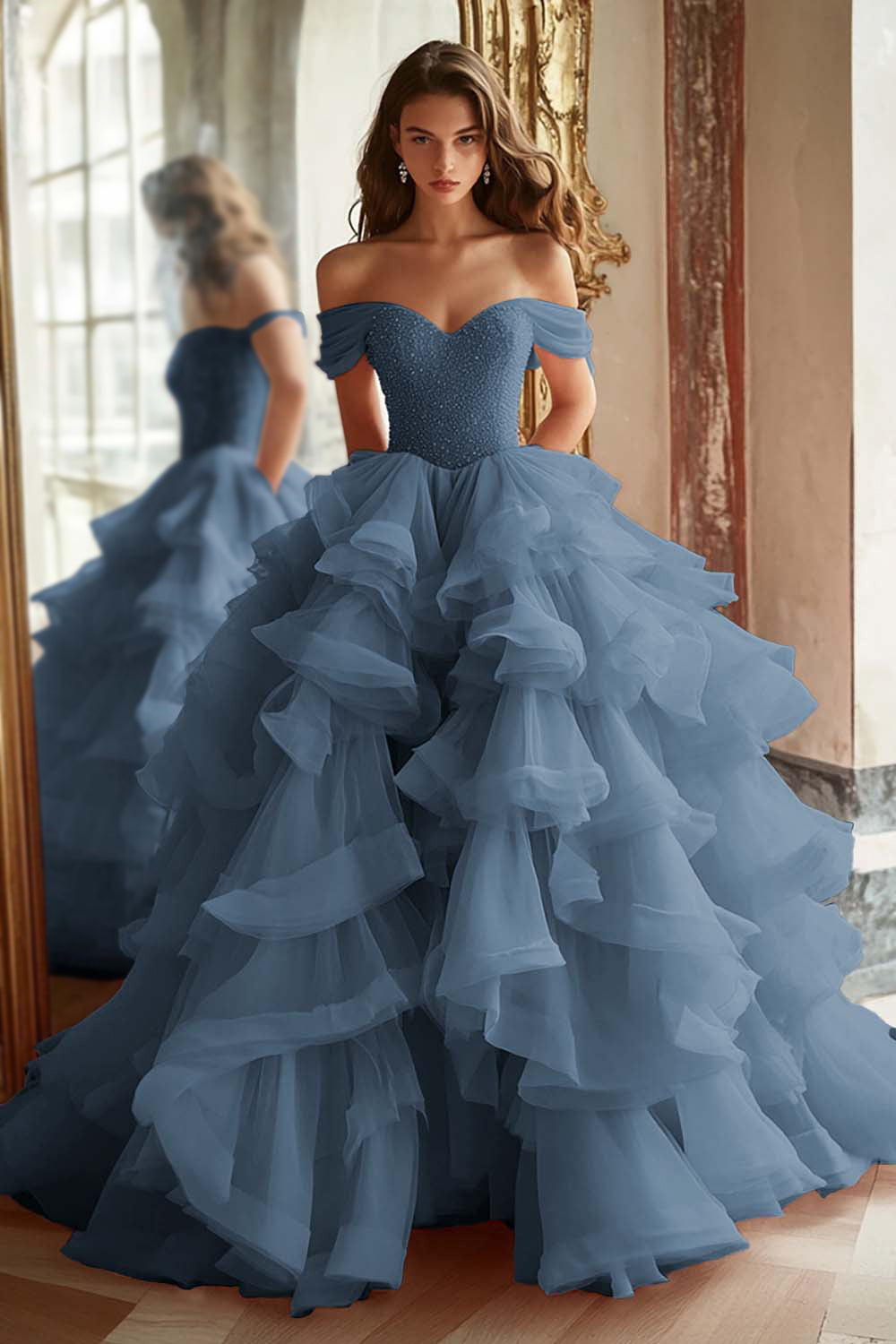 New Blue Satin Sexy Brautjungfer kleid Prom Kleid für Frauen Träger lose Schleif New Blue Satin Sexy Brautjungfer kleid Prom Kleid für Frauen Träger lose Schleif