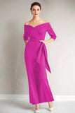 Marine zeemeermin strapless moeder van de bruid jurk