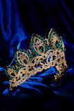 Luxe Crystal Prom Queen Pageant Golden Crown Tiara