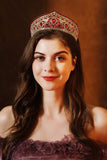 Luxe Kristal Prinses Gouden Kroon Tiara