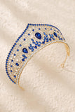Luxe Kristal Prinses Gouden Kroon Tiara