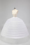 10 hoepel tule baljurk petticoat vloerlengte hoepelrok voor Quinceanera jurk