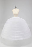 10 hoepel tule baljurk petticoat vloerlengte hoepelrok voor Quinceanera jurk