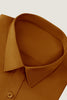 Afbeelding in Gallery-weergave laden, Camel Solid Lange Mouwen Pak Shirt