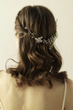 Strass Bloem Bruids Tiara