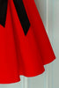 Afbeelding in Gallery-weergave laden, Rood/zwarte Halter Pinup-jurk