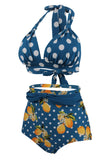 Twee stukken Halter Bikini