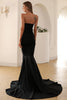 Afbeelding in Gallery-weergave laden, Zwarte Zeemeermin Sweetheart Long Prom Dress