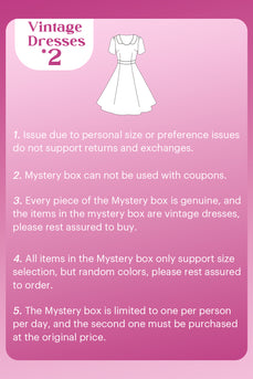 ZAPAKA MYSTERY BOX 2 x Vintage jurken