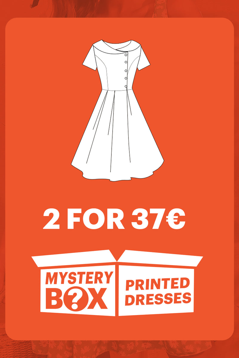Afbeelding in Gallery-weergave laden, ZAPAKA MYSTERY BOX 2 x Bedrukte jurken
