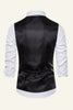 Afbeelding in Gallery-weergave laden, Revers Bruin Heren Check Vest