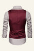 Afbeelding in Gallery-weergave laden, Revers Single Breasted Heren Pak Vest
