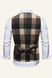 Revers Bruin Herenpak Check Vest