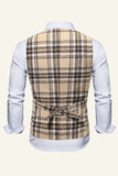 Revers Bruin Herenpak Check Vest