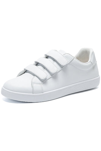 Witte Casual Lichtgewicht Fashion Sneaker