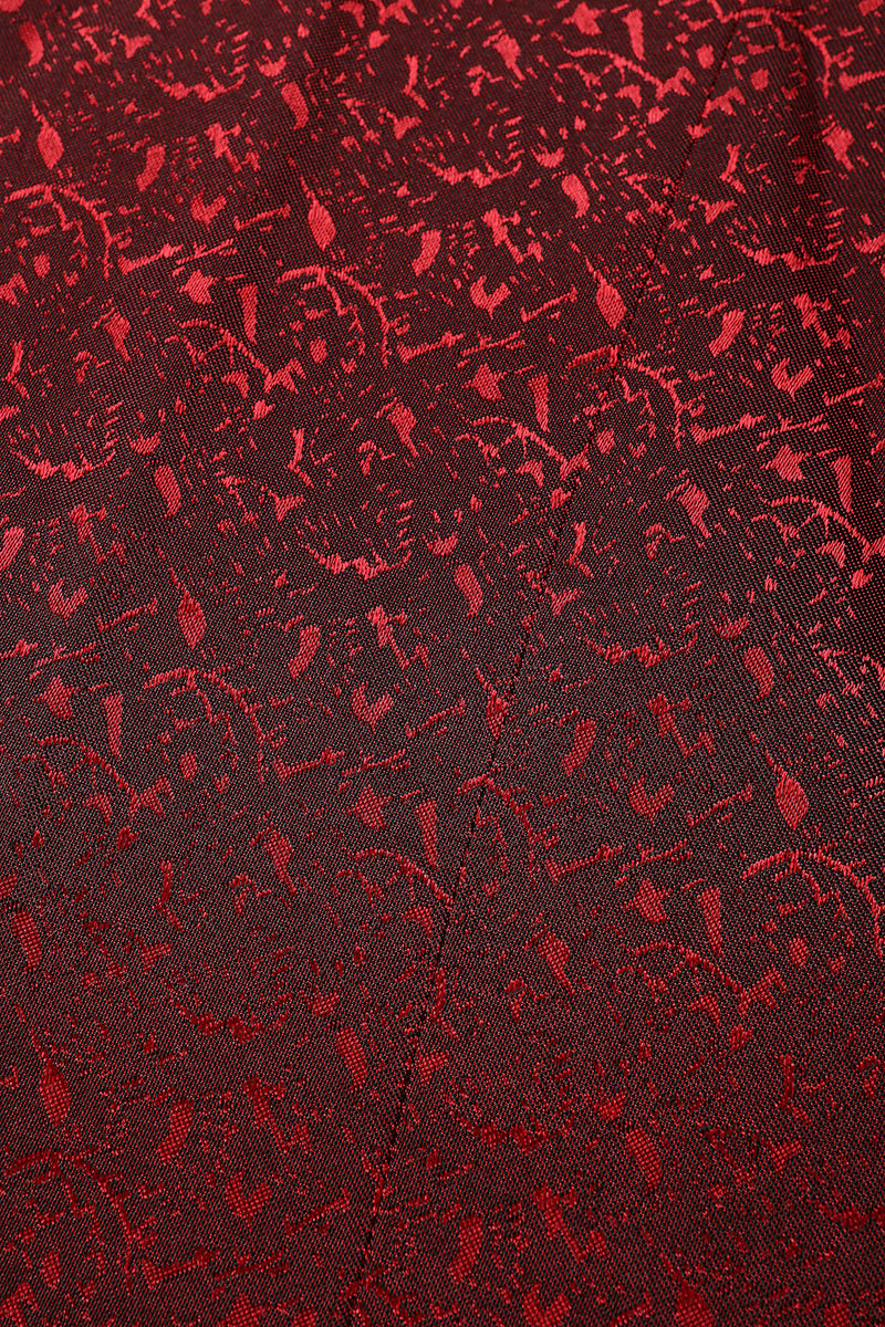 Afbeelding in Gallery-weergave laden, Rode Jacquard 2-delige galapakken voor heren