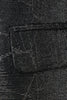 Afbeelding in Gallery-weergave laden, Silm Fit Revers met inkeping en één knoop Zwarte galapakken voor heren