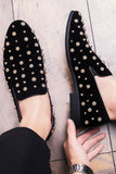 Heren Lederen Casual Schoenen Met Studs