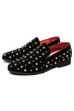 Heren Lederen Casual Schoenen Met Studs