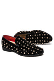 Heren Lederen Casual Schoenen Met Studs