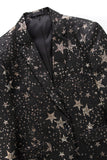 Black Stars Heren Prom Blazer