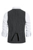 Afbeelding in Gallery-weergave laden, Single Breasted Slim Fit Gestreept HerenPak Vest