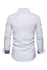 Afbeelding in Gallery-weergave laden, Revers Casual Plus Size Shirt met lange mouwen voor heren