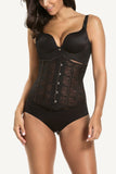 Zwarte Lace Buckle Waist Control Shapewear