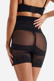 Abrikoos High-waisted Butt-Lifting Corset Lace Ademende Shapewear