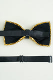 Gouden Verstelbare Vlinderdas Formele Smoking Bowtie