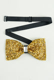 Gouden Verstelbare Vlinderdas Formele Smoking Bowtie