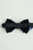 Zwarte Strass Verstelbare Party Bow Ties