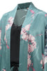 Afbeelding in Gallery-weergave laden, Groene Bloemen Bruidsmeisje Robe Sets