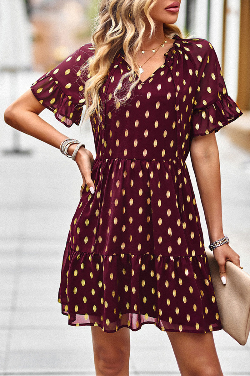 Polka 2025 dots jurk