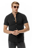 Casual zomer korte mouwen shirt voor mannen