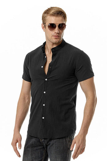 Casual zomer korte mouwen shirt voor mannen
