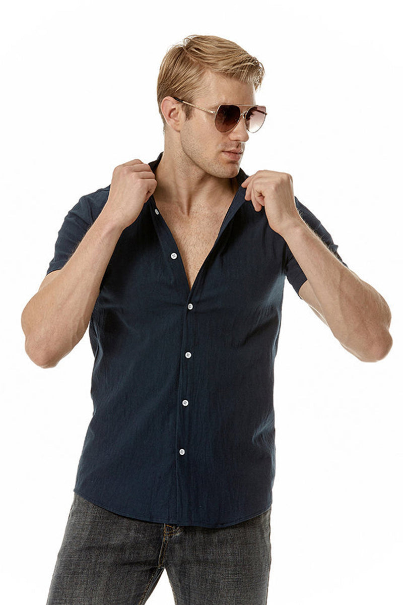 Afbeelding in Gallery-weergave laden, Casual zomer korte mouwen shirt voor mannen